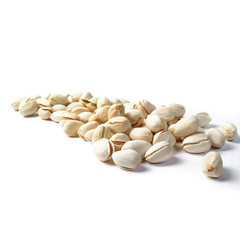 nuts or pistachios nuts on a background new.