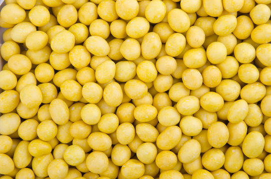nuts or Peanuts with Crispy Coated on a background new.