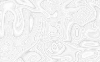 White background 3 d with elements of waves in a fantastic abstract design, the texture of the lines in a modern style for wallpaper. Light gray template for wedding ceremony or business presentation.
