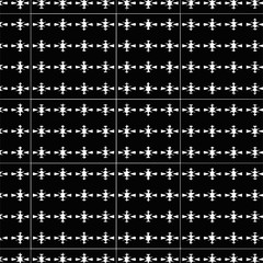 Abstract geometric pattern in ornamental style. Seamless desing texture.