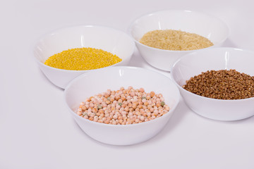 pantry, plate, seed, dry peas, grain, table, health, nutrition, cereal, groats, isolated, peas, agricultural, heap, mix, various, healthy, background, buckwheat, lentils, food, rice, collection, dry, 
