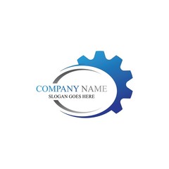 Gear Logo Template vector icon illustration