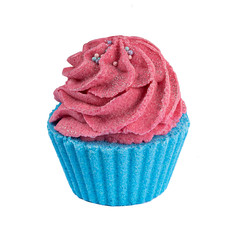 cupcake isolated on white background