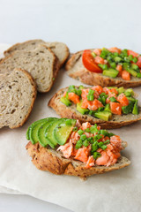 Sandwiches are a healthy Breakfast