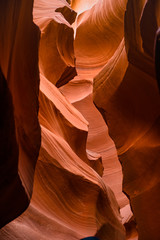 Antelope Canyon lights and rocks arizona usa