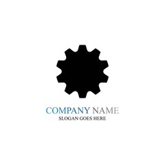 Gear Logo Template vector icon illustration