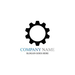 Gear Logo Template vector icon illustration