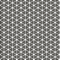 Abstract geometric pattern in ornamental style. Seamless desing texture.