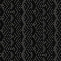 Abstract geometric pattern in ornamental style. Seamless desing texture.