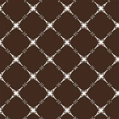 Fototapeta premium Abstract geometric pattern in ornamental style. Seamless desing texture.