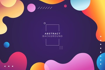 Background abstract dynamic style with trendy color gradation