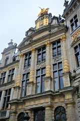 Fototapeta na wymiar the cityscape of brussels, belgium