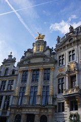 Fototapeta na wymiar the cityscape of brussels, belgium