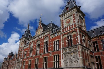 Obraz premium the cityscape of amsterdam, the netherlands