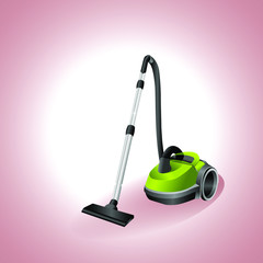 modern vacum cleaner vector, vacum cleaner isolated design.