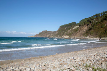 Fototapeta na wymiar Concha de Artedo Beach; Asturias
