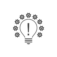  Idea. Vector icon isolated on white background.