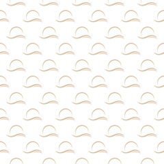 Fototapeta premium sunset seamless pattern background black color