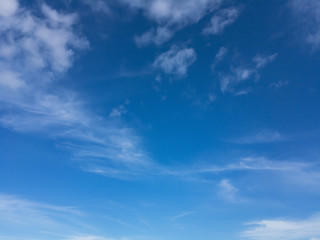 blue sky with clouds