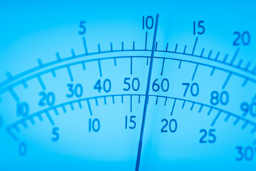 Meter Display, close up