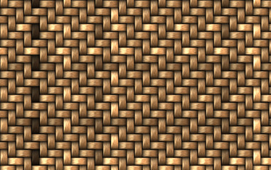 wooden basket weave texture