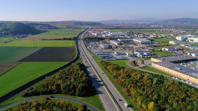 Autobahn Verkehr