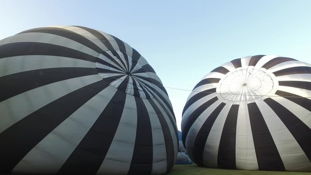 Montage de globos aerost&aacute;ticos