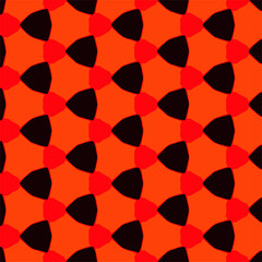 Seamless vector pattern in ornamental style. Geometric desing texture for gift.