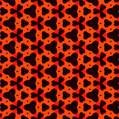 Seamless vector pattern in ornamental style. Geometric desing texture for gift.