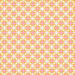 Seamless vector pattern in ornamental style. Geometric desing texture for gift.