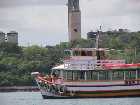 boat on the river