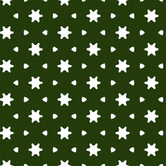 Seamless vector pattern in ornamental style. Geometric desing texture for gift.