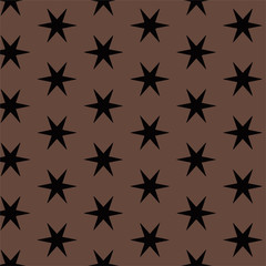 Seamless vector pattern in ornamental style. Geometric desing texture for gift.
