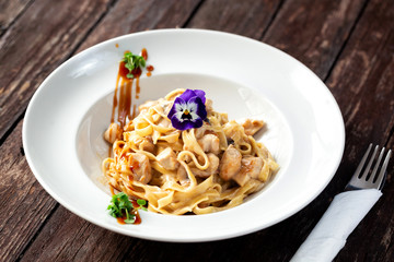 Tasty carbonara a great dish to have for lunch