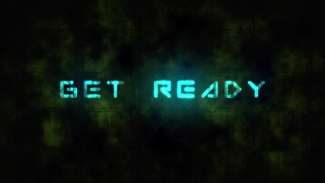 A game starting screen, saying Get Ready