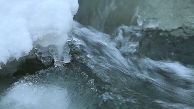 rivi&egrave;re en hiver
