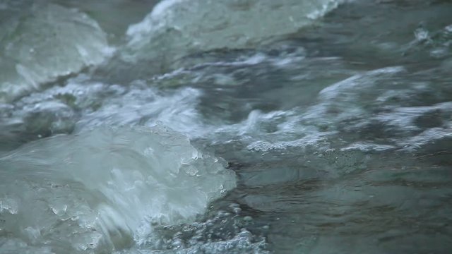 rivi&egrave;re en hiver