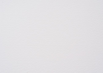 White watercolor paper texture background, copy space for text