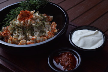 spicy ravioli