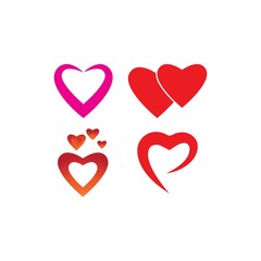 Heart Logo Template vector