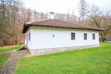 Fototapeta na wymiar Traditional rural house Serbia