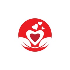Heart Logo Template vector