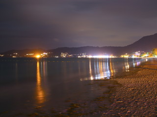 Patong Beach at Night