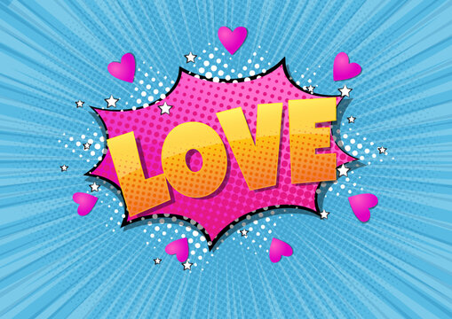 Pop Art Love Images – Browse 228,543 Stock Photos, Vectors, and