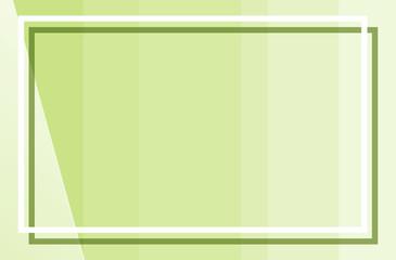Fototapeta premium Green background with frame