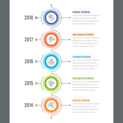 Modern Timeline Infographics