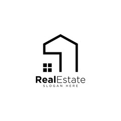 Fototapeta premium Real Estate, Building and Construction Logo Vector Design