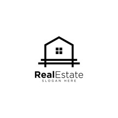 Real Estate, Building and Construction Logo Vector Design