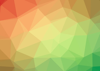 Obraz premium Abstract Trianglify gradient Generative Art background illustration