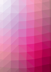 Fototapeta premium Abstract Trianglify gradient Generative Art background illustration